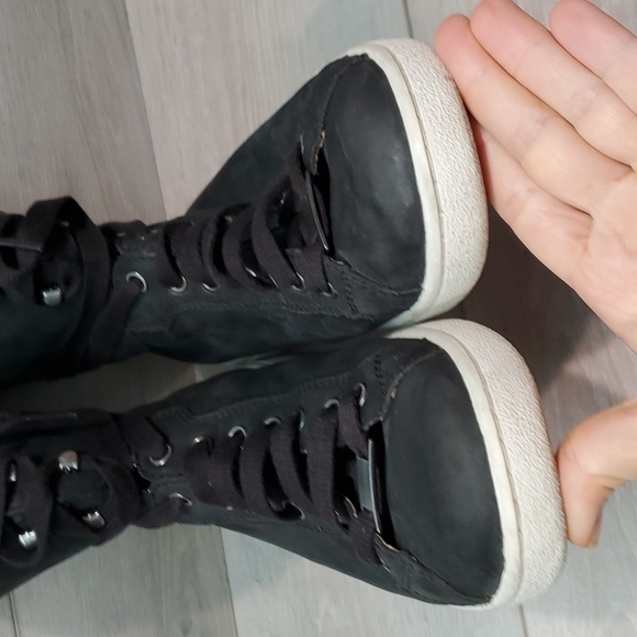 Ugg Australia Starlyn High top lace up Leather Boots sneakers shoes 9.5 - Picture 5 of 14